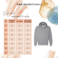 Hoodie size chart