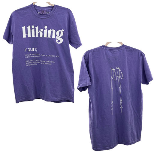 Hiking definition t-shirt