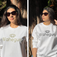 Waheguru print in Sage and Black colors